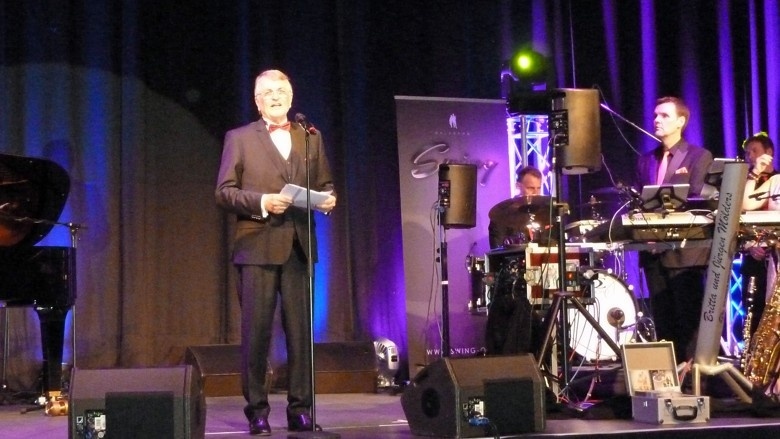 Benno Lensdorf bei der Begrüßung